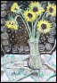 AJS Kinney SUN FLOWER STILL LIFE 13X19 PRINT Ask Art Gallery